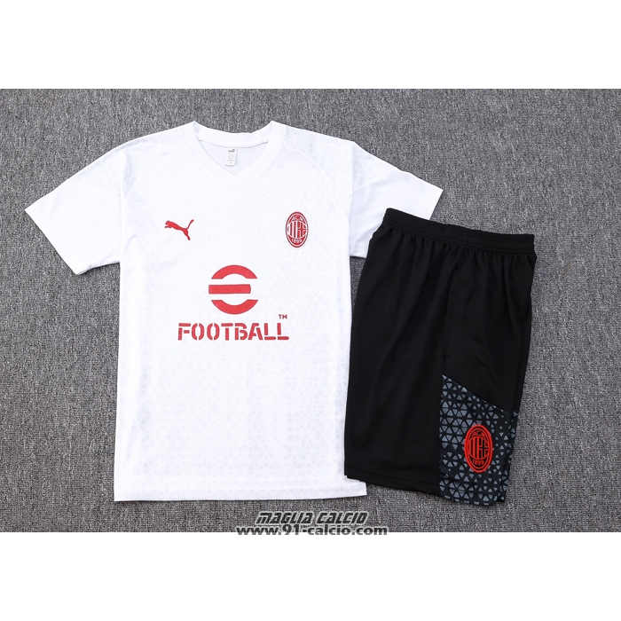 Tuta da Track
 Milan
 Manica Corta
 2023-2024 Bianco
 - Pantaloncini
